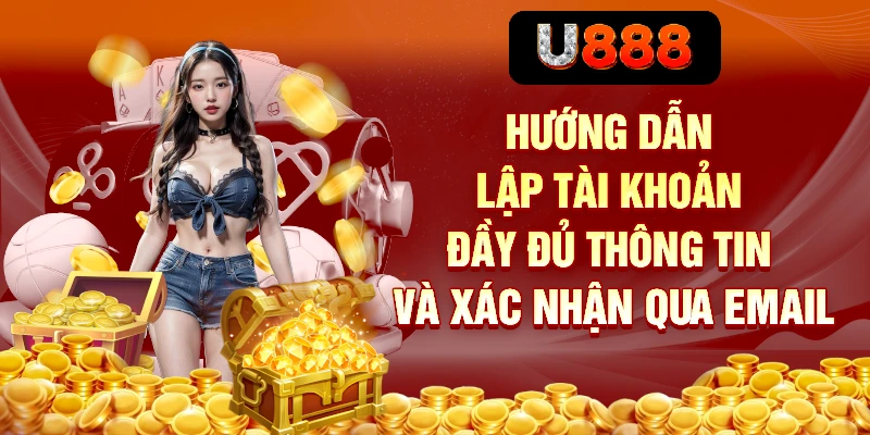 Đăng Ký U888 – Đầy Đủ Từ Cơ Bản Đến Nâng Cao Cho Người Mới 2 Hướng dẫn lập tài khoản đầy đủ thông tin và xác nhận qua email