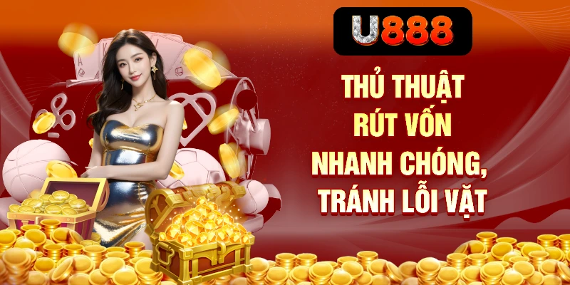 Rút Tiền U888 Có Dễ Không? Đây Là Cách Làm Chuẩn Và An Toàn 2 Thủ thuật rút vốn nhanh chóng, tránh lỗi vặt