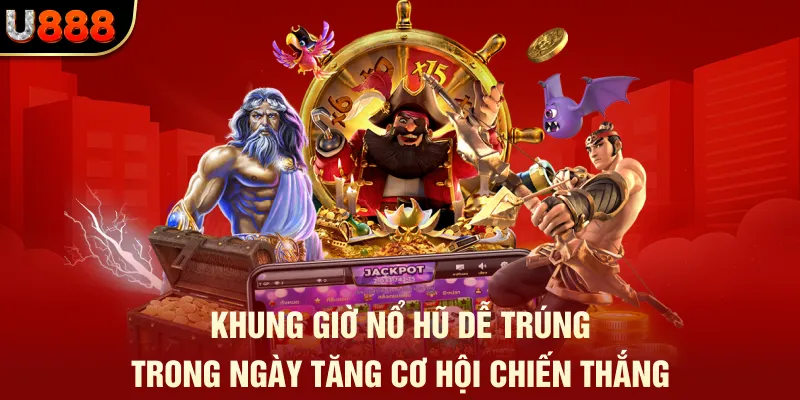 Nổ Hũ Giờ Nào Dễ Trúng? - Bật Mí Khung Giờ Thắng Lớn U888 2 Khung giờ nổ hũ dễ trúng trong ngày tăng cơ hội chiến thắng
